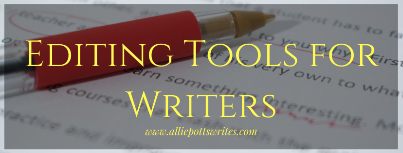 editing tools for writers